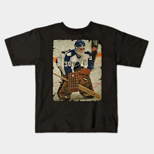 Allan Bester - Toronto Maple Leafs, 1990 Kids T-Shirt